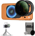Upgraded 67mm ND Filter for iPhone 17, Magnetic Lens Filter Adapter by JJC