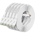 Cat 6 Ethernet Cable 5 ft Flat Internet Network Cables by CableGeeker