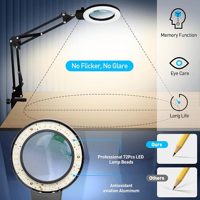 KIRKAS 12X Magnifying Glass - Image 7