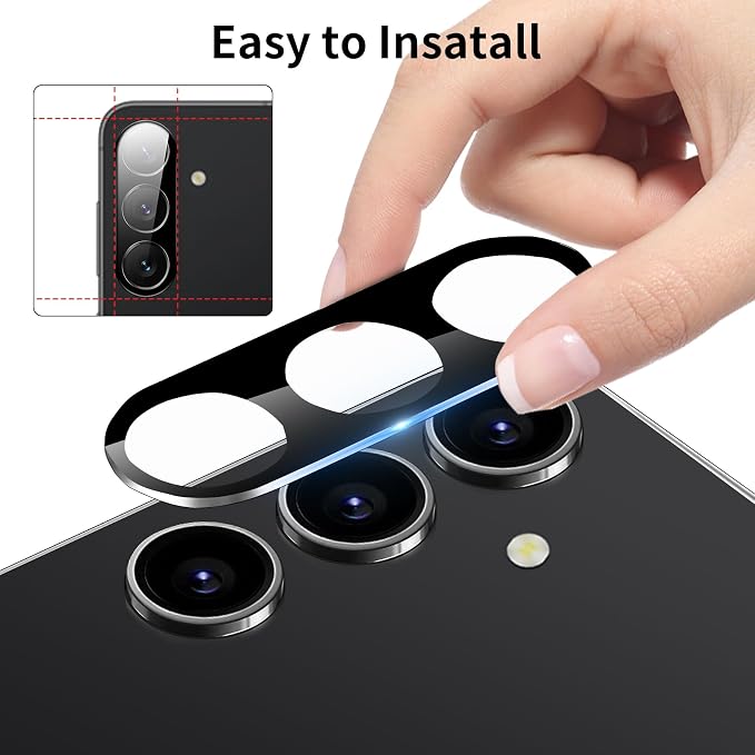 3 Pack Camera Lens Protector for Samsung Galaxy A16, Tempered Glass Camera - Image 5