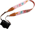 Original Design Personalized Adjustable Camera Strap Pink Shiba Inu, Fit by Unknown