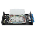 Wallmount Box Fiber Optic Terminal encloure 6 LC Duplex Port by OFCN