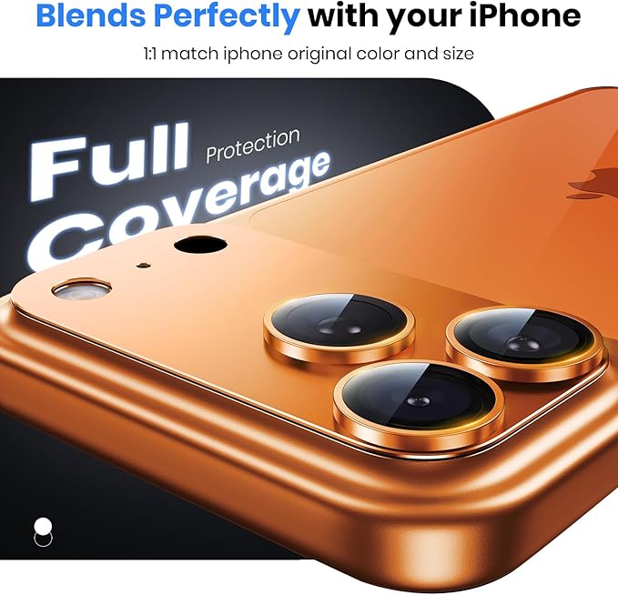 Hoerrye for iPhone 17 Pro Camera Lens Protector - Image 3