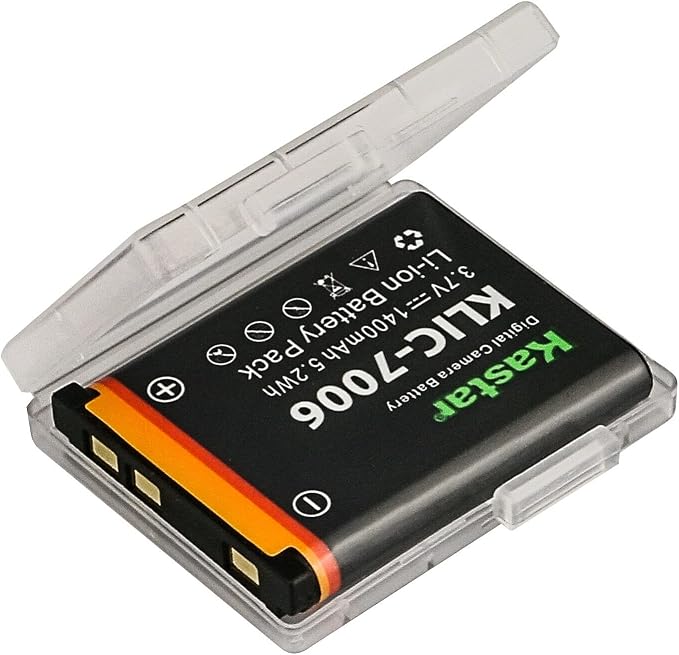Kastar 1-Pack K7006 Battery and AC Wall Charger Replacement - Image 2