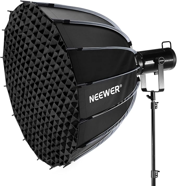 NEEWER Parabolic Softbox Kit, 35.4" Bowens Mount Soft Box by Neewer