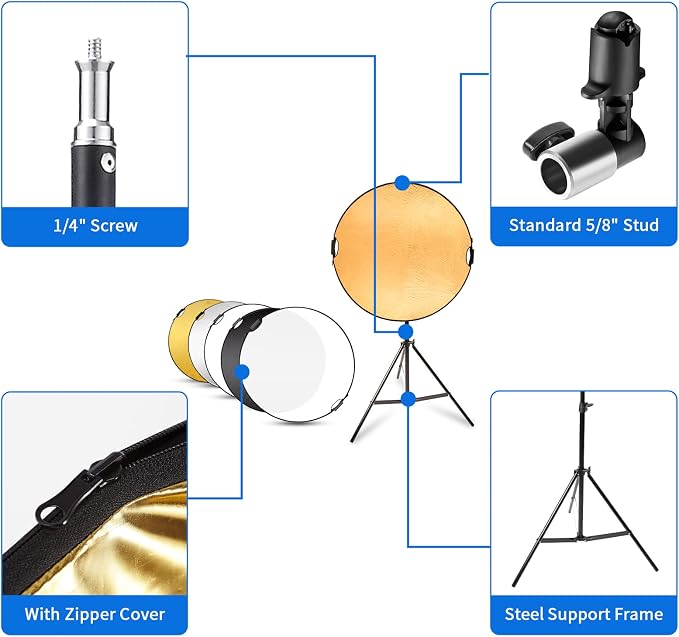 Selens 43" Photography Reflector - Image 3