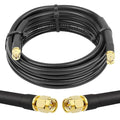 MOOKEERF KMR240 SMA Male to SMA Male Coaxial Cable 50 ohm Coax Ultra Low Loss by MOOKEERF