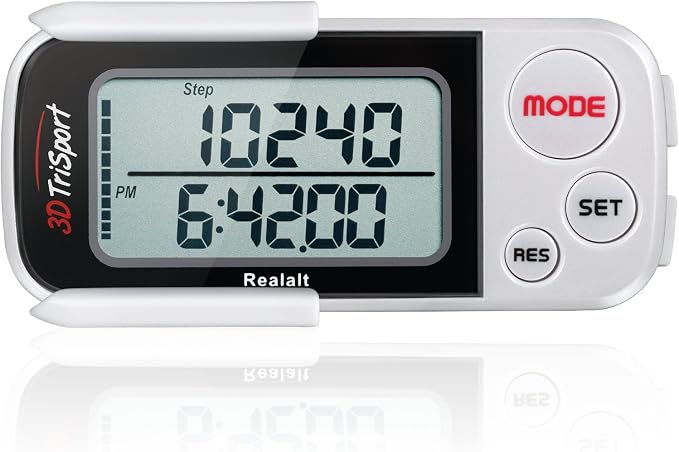Realalt 3DTriSport 3D Walking Pedometer by Realalt