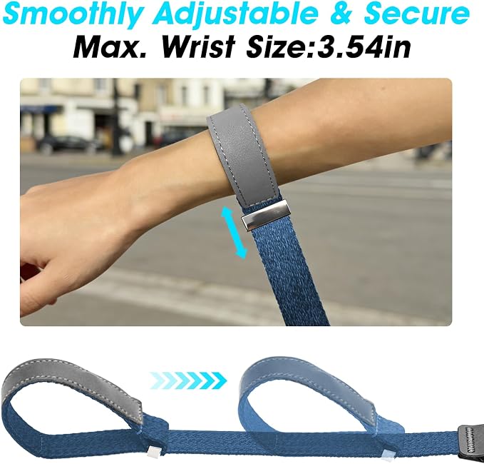 Camera Wrist Strap, Leather Camera Hand Strap - Image 5