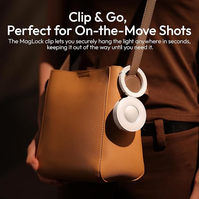 ULANZI ML05 Phone Light, Dual-Sided Magnetic Cell Phone Selfie Lights - Image 4