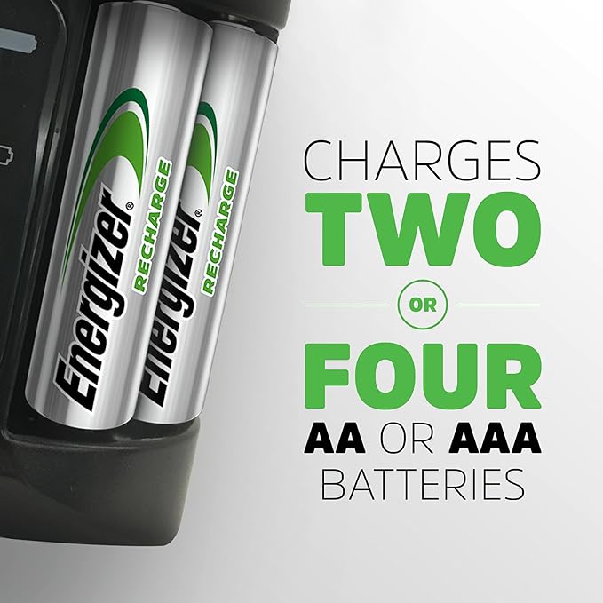 Energizer Recharge Pro Rechargeable AAA and AA Battery Charger - Image 3
