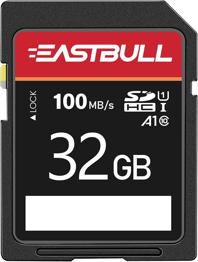 5-Pack of SD Card 32GB EASTBULL Class 10 SD Card U1 V30 High-Speed 100MB/s Read - Image 6