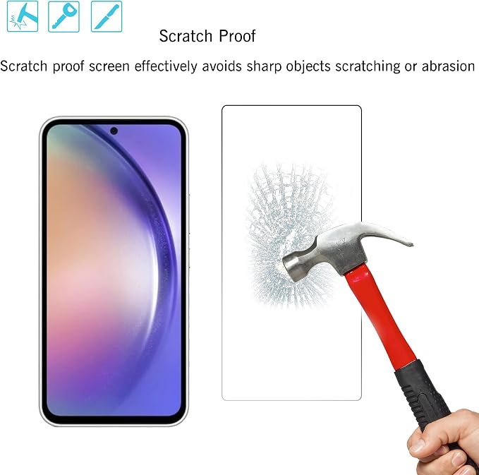 Ailun 3 Pack Glass Screen Protector - Image 3