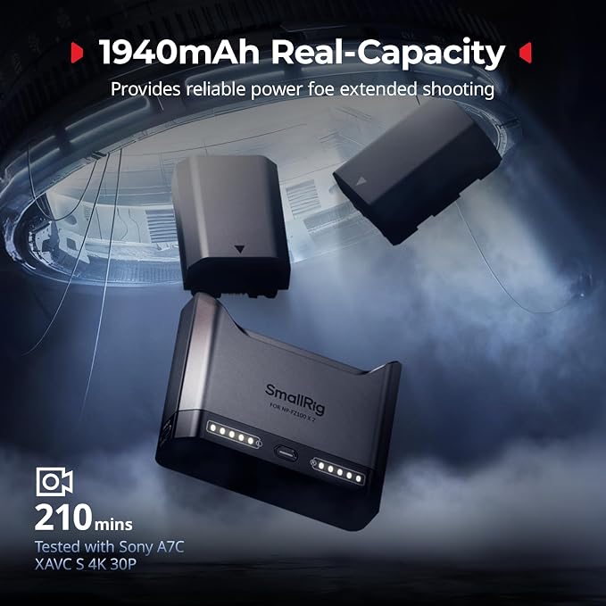 SMALLRIG NP-FZ100 Camera Battery Set - Image 2