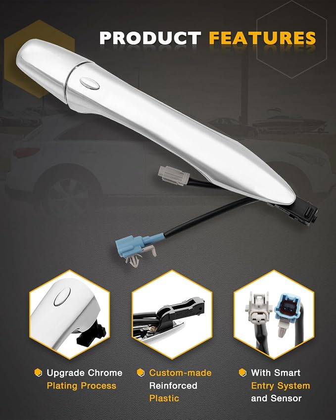 Passenger Door Handle, Compatible - Image 4