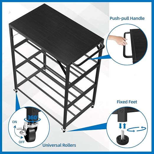3D Printer Stand with Filament Storage Rack - Image 6