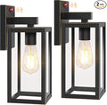 2-Pack Upgraded Motion Sensor Outdoor Wall Lights, Dusk to Dawn Porch Lights by BringYouBrightFuture