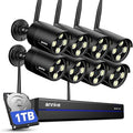 ANNKE Wireless Security Camera System-16CH Expandable 4K Security NVR, 2-Way by ANNKE