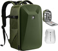 K&F CONCEPT Camera Backpack, Hardshell Photography DSLR Camera Bag by KFCONCEPT