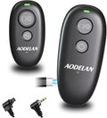 Upgraded Rechargeable Wireless Camera Remote Control Shutter Release by AODELAN