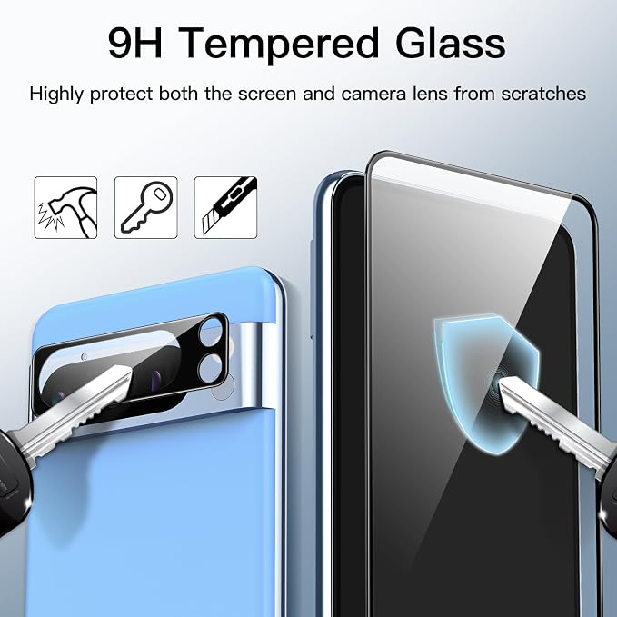 JETech Full Coverage Screen Protector - Image 6
