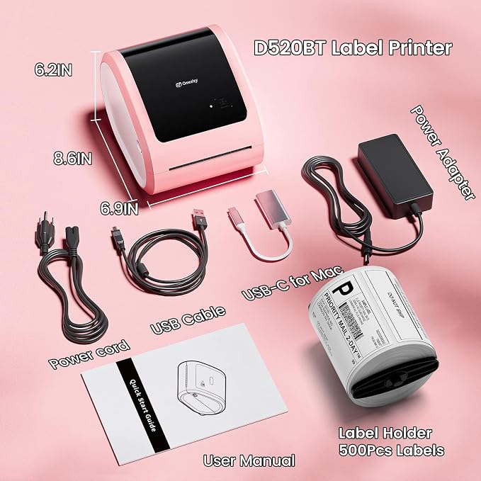 Bluetooth Shipping Label Printer - Image 7