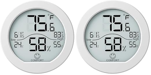 SECRUI Digital Hygrometer Thermometer by SECRUI
