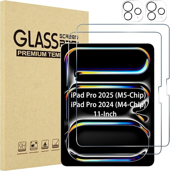 ProCase 2+2 Pack Screen Protector by ProCase