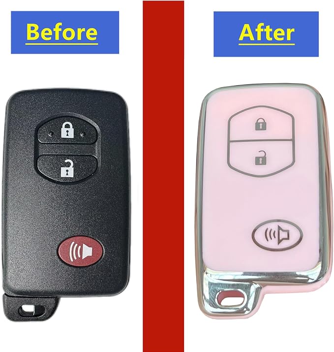 for Toyota Camry Avalon Corolla Highlander Prius RAV4 Venza Key Fob Cover - Image 4