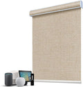 SmartWings Motorized 100% Blackout Shades Blinds, Custom Size, Cordless Window by SmartWings
