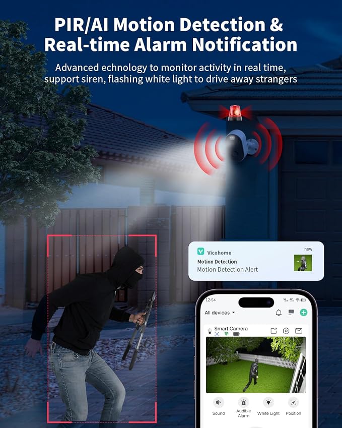 Armorcope Security Cameras Wireless Outdoor, Battery Powered 2k Color Night - Image 4