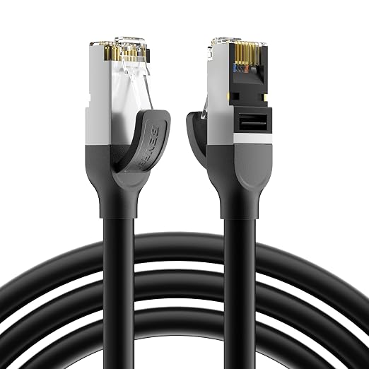 BENFEI Cat 7 Ethernet Cable 10FT, 10Gbps 600MHz High Speed RJ45 LAN Network by BENFEI