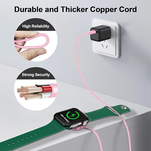   for Apple Watch Charger Magnetic Fast Charging Cable - Image 4