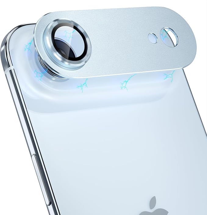 Choiche Compatible for iPhone 17 Air Camera Lens Protector, Strong Adsorption by Choiche