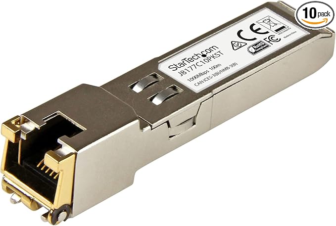 StarTech.com 10 Pack HPE J8177C Compatible SFP Module by StarTech