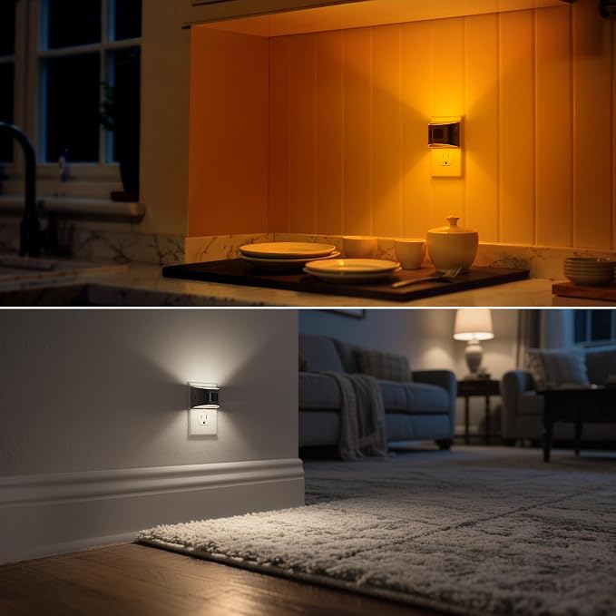 DORESshop LED Night Light, Night Lights Plug into Wall, 3 Color Temperatures - Image 7