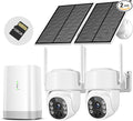 Security Cameras Wireless Outdoor 5G& 2.4G, No Subscription, 2 Cam-Kit by STARTWITHGianteye