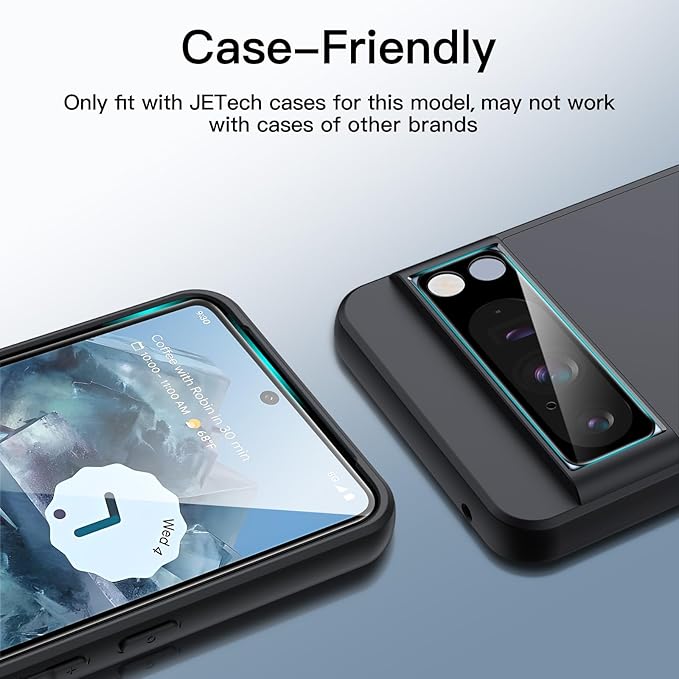 JETech Full Coverage Screen Protector - Image 2