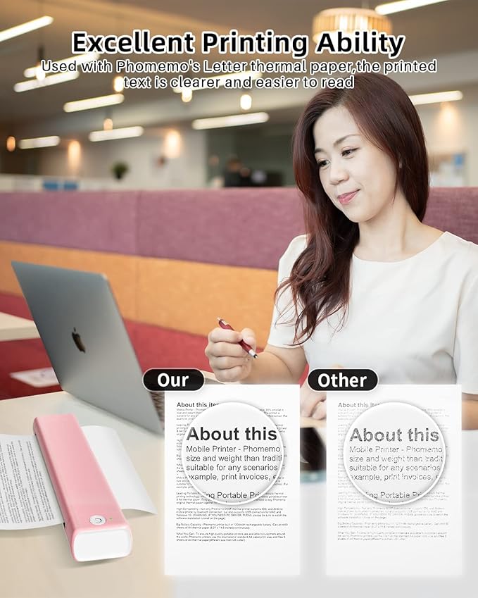 Phomemo Inkless Portable Printer - Image 3
