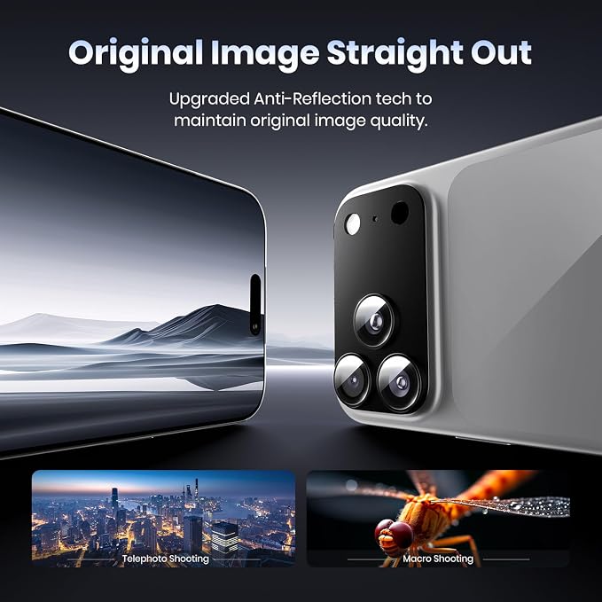 Hoerrye for iPhone 17 Pro Camera Lens Protector - Image 5