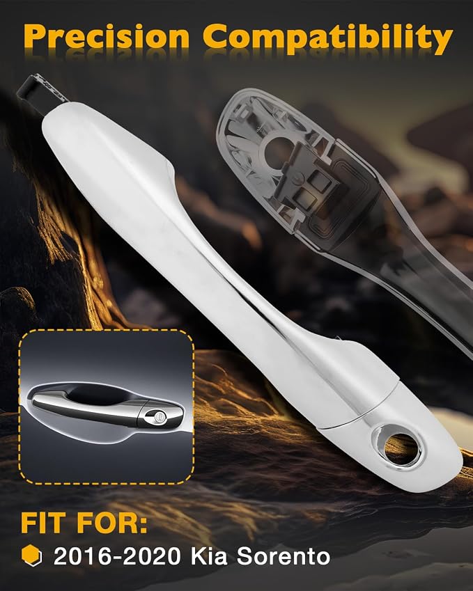 Gledewen Exterior Door Handle, Compatible - Image 2