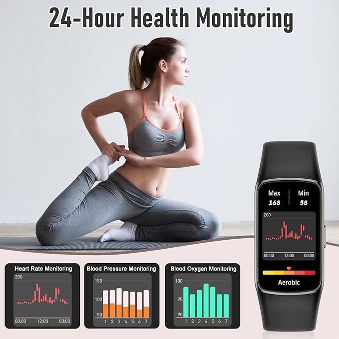Zeacool Fitness Tracker with 24/7 Heart Rate, Blood Oxygen Sleep Monitor - Image 5