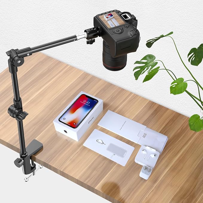 Webcam Stand Camera Desk Mount - Image 2