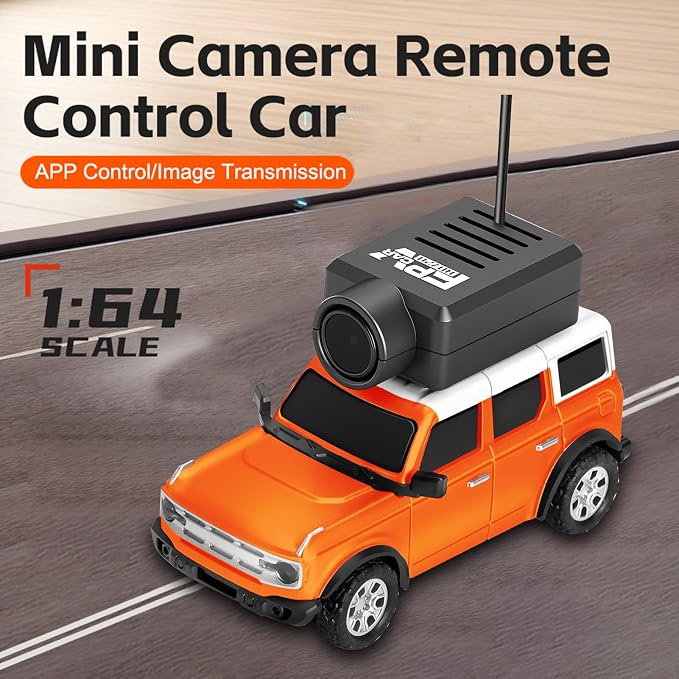 WLtoys 1:64 Mini RC Cars, 2.4G FPV Remote Control Toy Car - Image 2