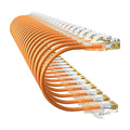 Cat6a Patch Cables 2ft Slim, Cat6 Ethernet Patch Cable Pure Copper, Flexible by 10Gsupxsel