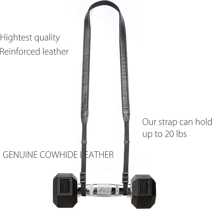 CP008 Leather Camera Shoulder Neck Strap compatible - Image 6