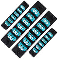 4PCS 6 Duplex 12 Core LC Adapters OM3 Fiber Patch Panel LGX Footprint Loaded 12 by ProfessionalFiberNetworkDevicemanufacturer