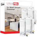 UltraPro Z-Wave Plus Long Range in-Wall Smart Dimmer by UltraPro