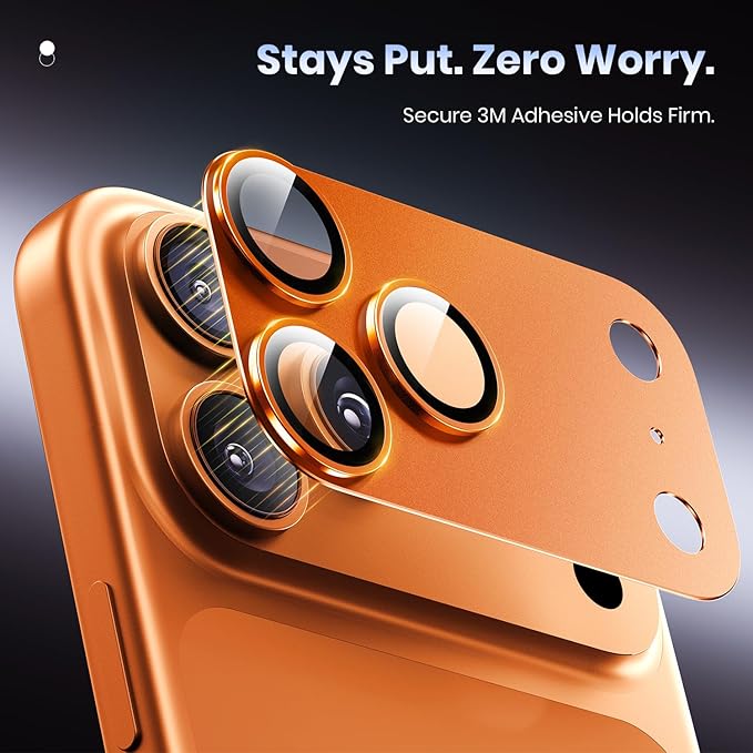 Hoerrye for iPhone 17 Pro Camera Lens Protector - Image 5