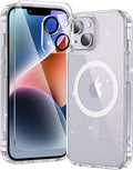 toushion 3 in 1 for iPhone 14 Case Clear by Unknown